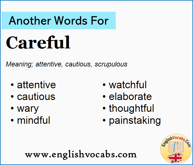 Another word for Careful, What is another word Careful