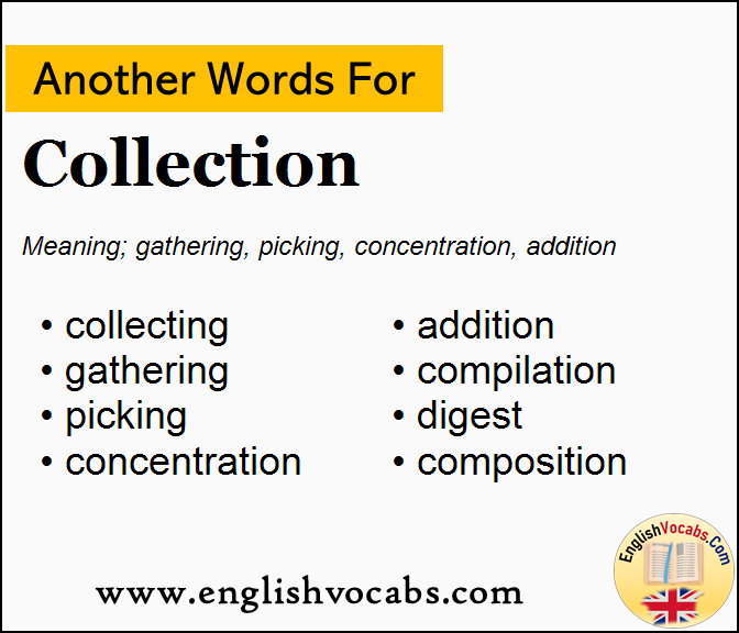 Another word for Collection, What is another word Collection