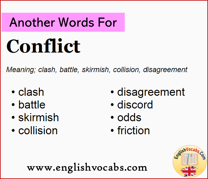 Another word for Conflict, What is another word Conflict