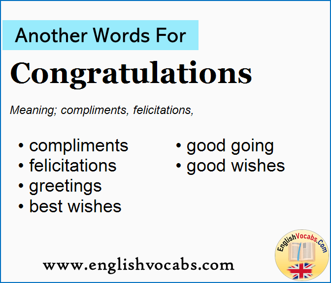 Another Word For Congratulations What Is Another Word Congratulations 