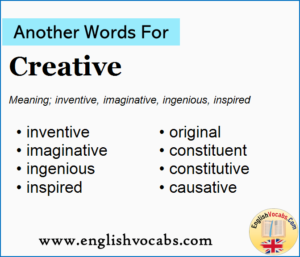 another word for in creative writing