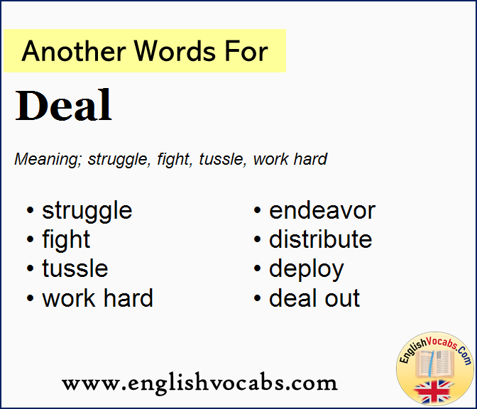 Another word for Deal, What is another word Deal