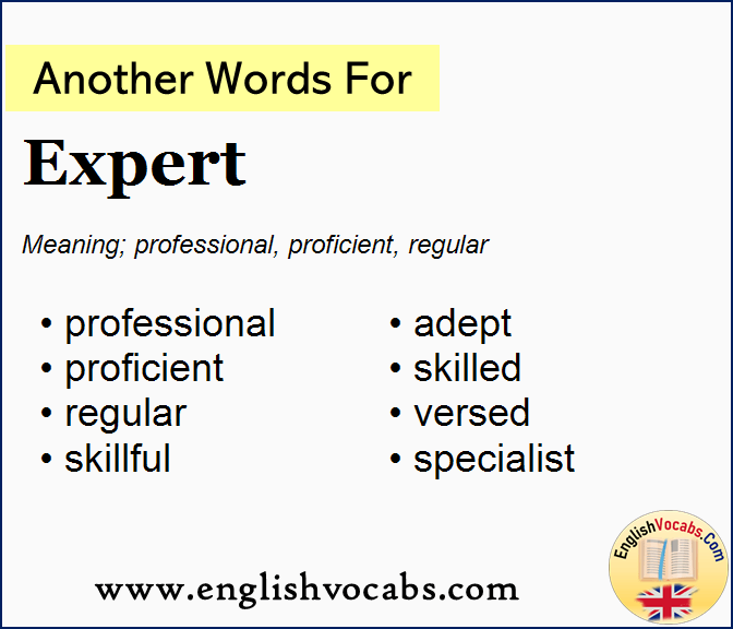  Another Word For Expert What Is Another Word Expert English Vocabs