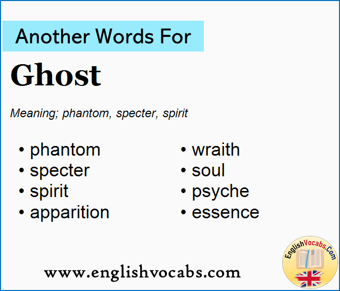 Another word for Ghost, What is another word Ghost
