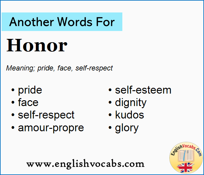 Another word for Honor, What is another word Honor