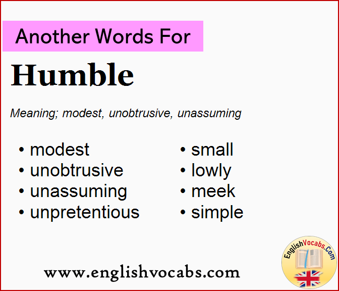Another word for Humble, What is another word Humble