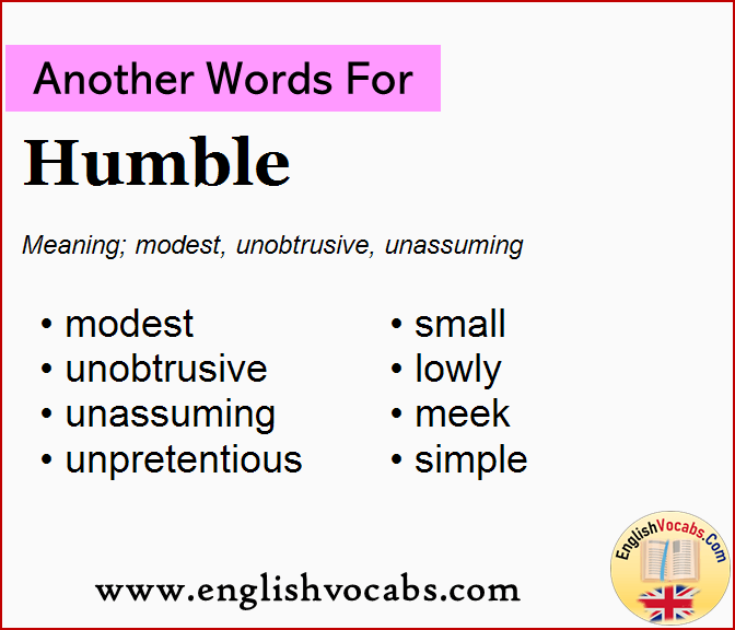  Another Word For Humble What Is Another Word Humble English Vocabs