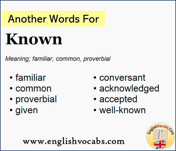 Another Word For With What Is Another Word With English Vocabs