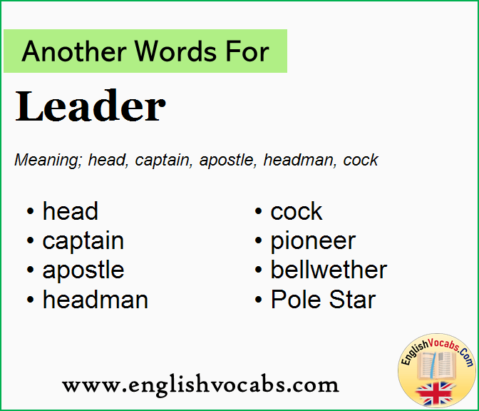 Another word for Leader, What is another word Leader