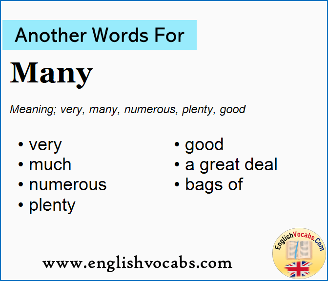 Another word for Many, What is another word Many