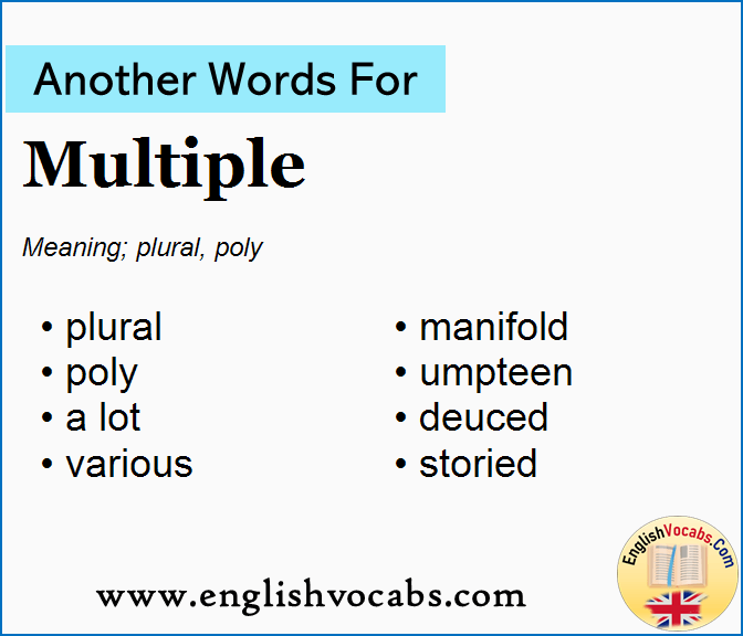 Another word for Multiple, What is another word Multiple