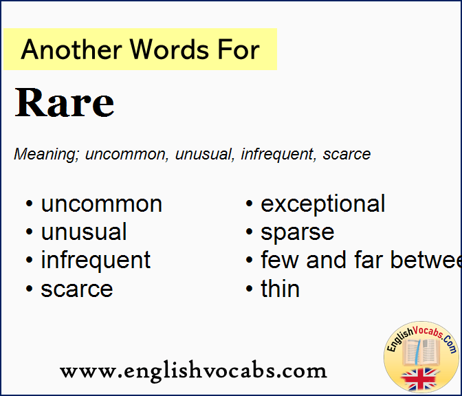 Another word for Rare, What is another word Rare