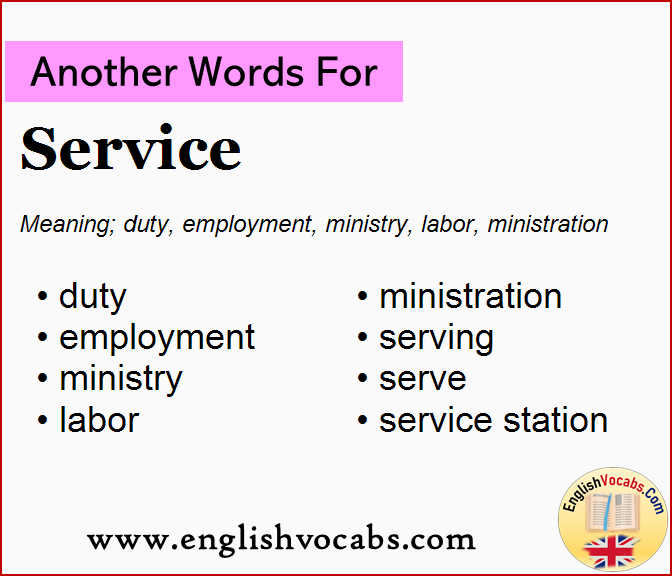 Another word for Service, What is another word Service
