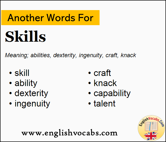 Another word for Skills, What is another word Skills