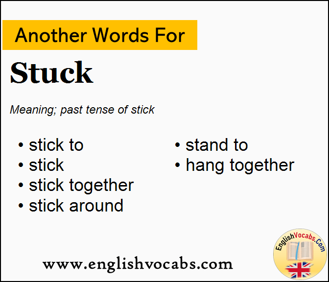 Another Word For Stuck What Is Another Word Stuck English Vocabs