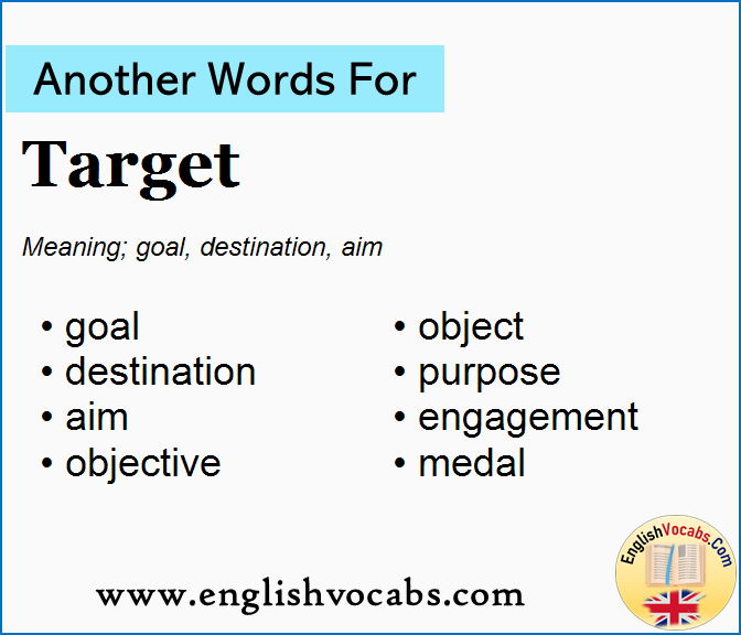 Another word for Target, What is another word Target