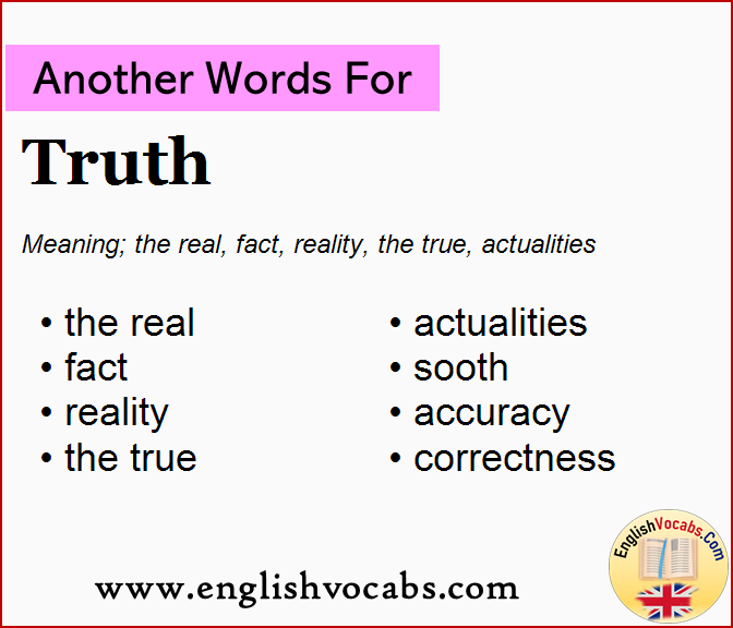 Another word for Truth, What is another word Truth