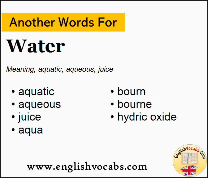 Another word for Water, What is another word Water