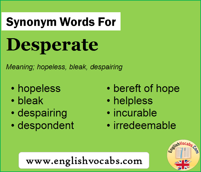 Hopelessness Synonym