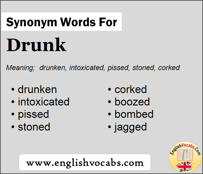 Synonym for Drunk, what is synonym word Drunk