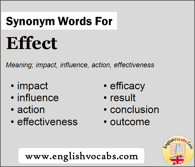 Effects Synonym