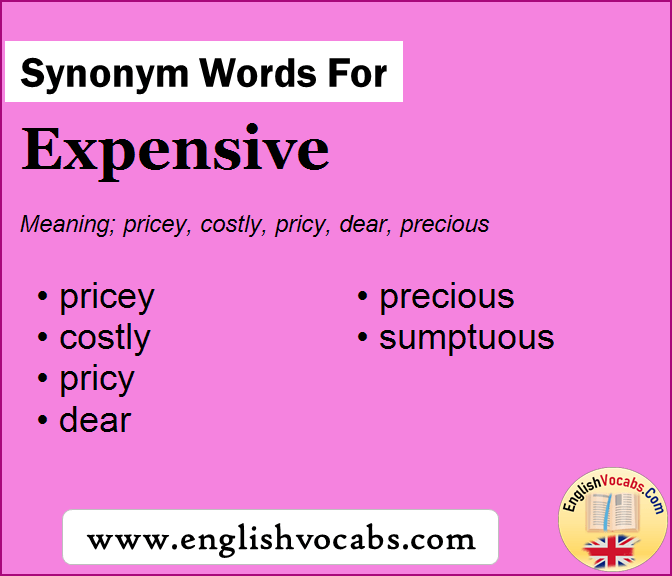 Synonym for Expensive, what is synonym word Expensive