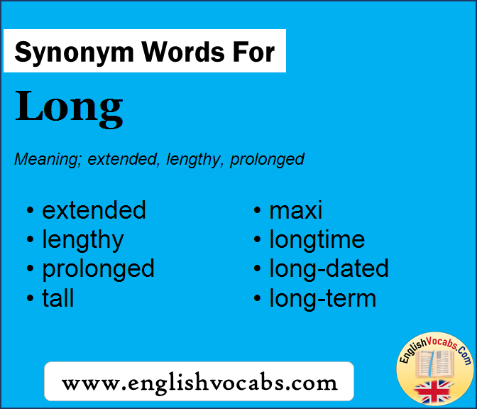 Synonym for Long, what is synonym word Long
