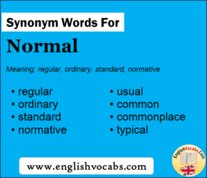 synonym synonyms englishvocabs