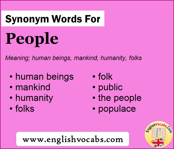 Synonym for People, what is synonym word People