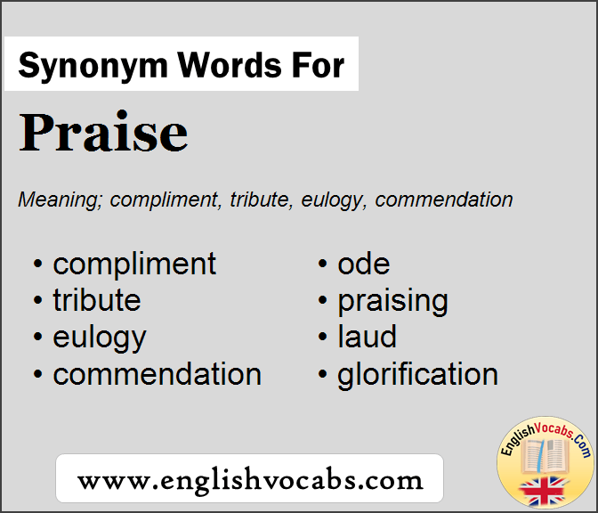 Synonym for Praise, what is synonym word Praise