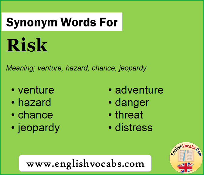 Synonym for Risk, what is synonym word Risk