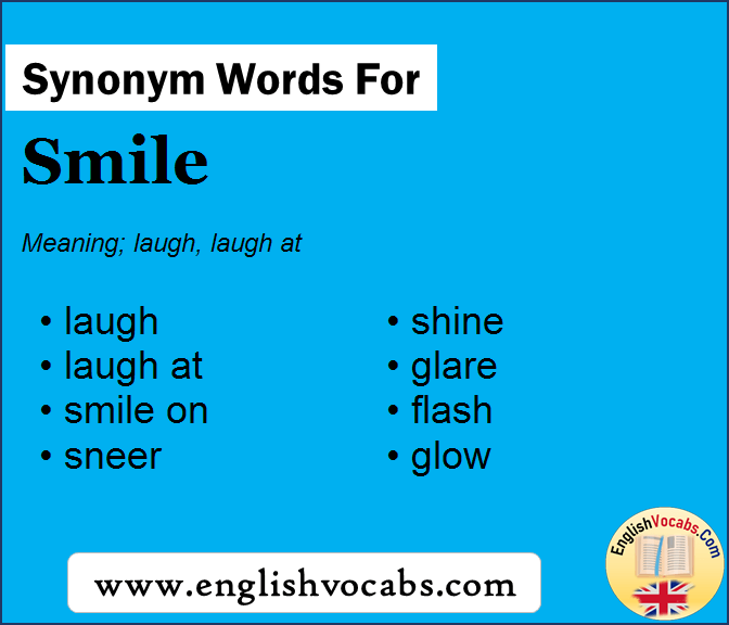 Synonym for Smile, what is synonym word Smile