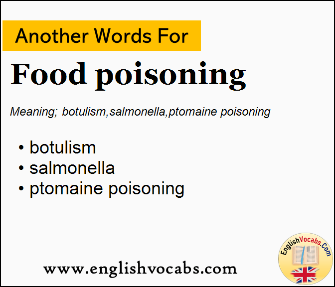 Another word for Food poisoning, What is another word Food poisoning