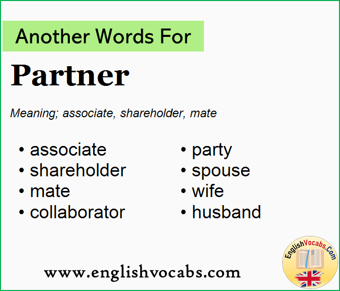 Another word for Partner, What is another word Partner