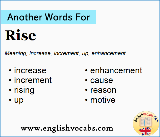 Another word for Rise, What is another word Rise