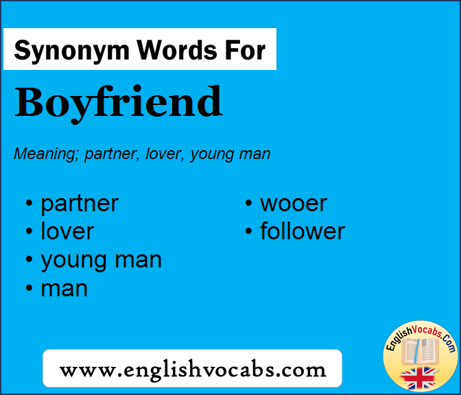 Synonym for Boyfriend, what is synonym word Boyfriend