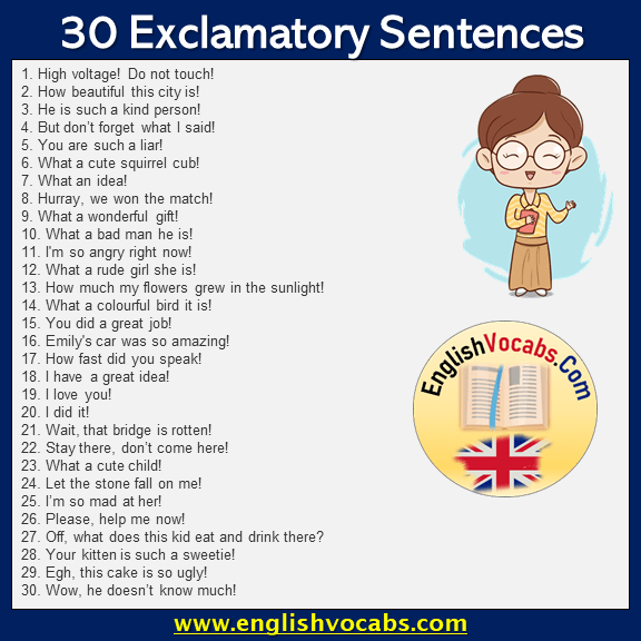 Exclamatory Sentence Examples Format Pdf Examples ZOHAL